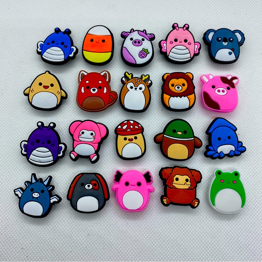 CROC Shoe Charms Squishmallow Lot of 20 Pieces NEW